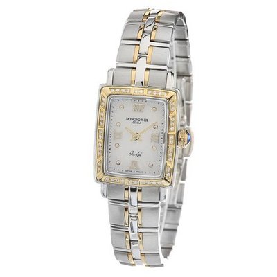 Raymond Weil 9740-STS-00995 Parsifal Diamond Accented 18k Gold-Plated and Stainless Steel