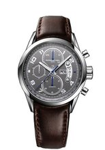 Raymond Weil Freelancer Grey Dial Brown Leather Chronograph 7730-STC-05600