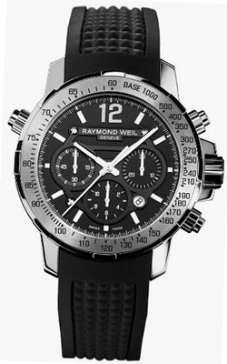 Raymond Weil Nabucco Chronograph Black Dial Stainless Steel 7800-SR1-05207