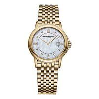 Raymond Weil Tradition Mother of Pearl Dial Gold PVD Stainless Steal Ladies 5966-P-00995