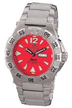 REACTOR 52011 Gamma Never Dark Red Dial Titanium Bracelet