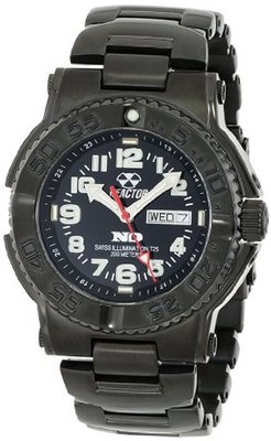 REACTOR 59501 Trident Never Dark Black Dial Black Nitride-Plated Sport