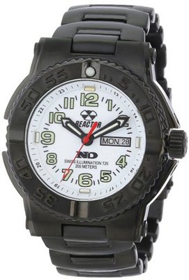 REACTOR 59505 Trident Never Dark White Dial Black Nitride-Plated Sport