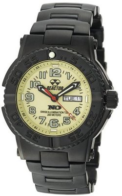 REACTOR 59506 Trident Never Dark Khaki Dial Black Nitride-Plated Sport
