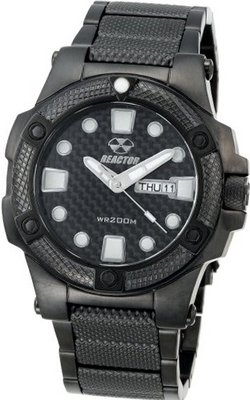 REACTOR 72501 Meltdown Black Dial Black Nitride Plated