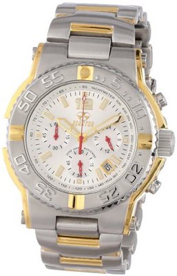 REACTOR 75102 Critical Mass Chronograph White Dial Two-Tone