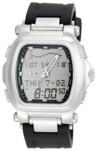 REACTOR 89201 Graviton Ana-Digi Silver LCD Rubber Strap Tide