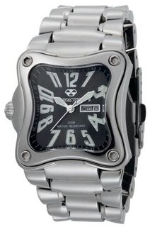 REACTOR Midsize 88001 Flux Black Pearl Dial Stainless Steel