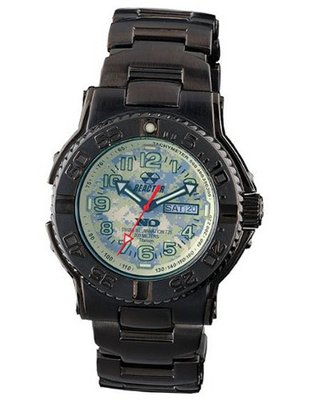 Reactor Trident Camo - Black Nitride Stainless Steel - Never Dark - 200M WR
