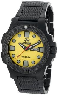 uReactor REACTOR 72507 Meltdown Yellow Dial Black Nitride Plated 