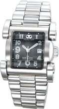 uReactor REACTOR 83001 Ion Black Pearl Dial Stainless Steel 