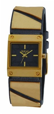 Rebel Ladies Reb2012 with Metal Plated Leather Strap