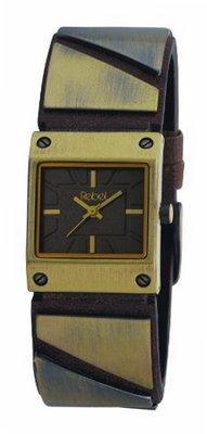 Rebel Ladies Reb2013 with Metal Plated Leather Strap