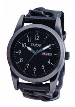 Rebel Reb1002 with Half Bracelet Half Leather Strap