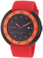 red line 50039-BB-01-RD Driver Black Dial Red Silicone