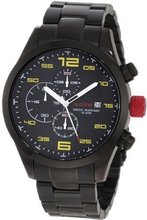 red line 50042-BB-11YL Stealth Chronograph Black
