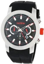 red line RL-10017-01 Gauge Analog Display Japanese Quartz Black