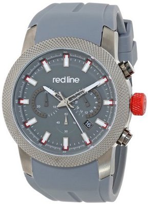 red line RL-10017-GM-014 Gauge Analog Display Japanese Quartz Grey