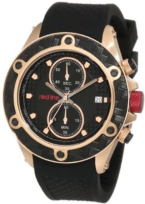 red line RL-10114DV Carbon Brake Chronograph Black Dial