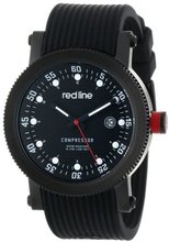 red line RL-18000-01-BBWSET Compressor Black Dial Black Silicone