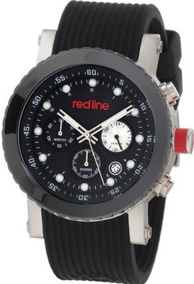red line RL-18102-01 Compressor Chronograph Black Dial