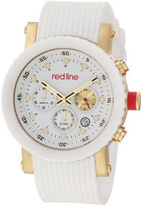 red line RL-18102-YG-02 Compressor Chronograph White Dial