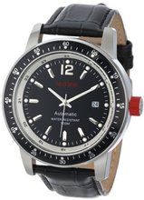 red line RL-50013-11-BK-SET Meter Automatic Black Dial Black Leather Set