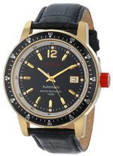 red line RL-50013-YG-01-BK-SET Meter Automatic Black Dial Black Leather Set