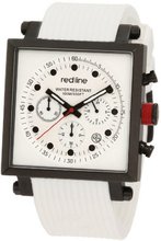 red line RL-50036-BB-02-WHT Compressor 2 Chronograph White Dial White Silicone