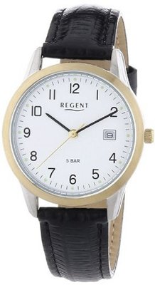 Regent Quartz 11120093 11120093 with Leather Strap