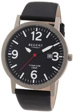 Regent Quartz 11190121 with Leather Strap