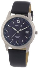 Regent Quartz 11190133 11190133 with Leather Strap