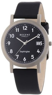 Regent Quartz 11190139 11190139 with Leather Strap