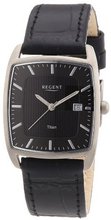 Regent Quartz 12090255 12090255 with Leather Strap