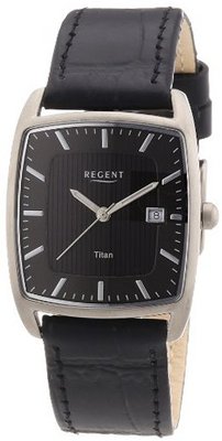 Regent Quartz 12090255 12090255 with Leather Strap