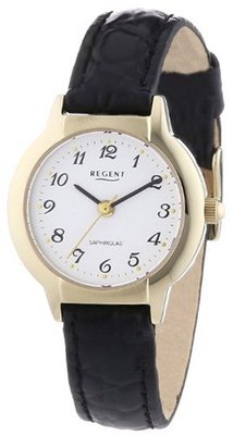 Regent Quartz 12100522 12100522 with Leather Strap