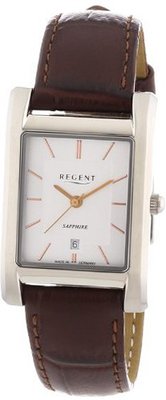 Regent Quartz 12110850 12110850 with Leather Strap