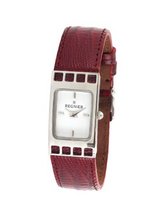 R?gnier Cadrage Ladies Analog 2070232 with Red Leather Strap