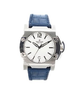 R?gnier Dilys R1334 Chronograph Blue Leather Strap 2020212