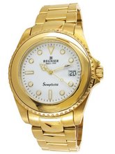 R?gnier Semplicita R1322 Golden Stainless Steel Strap 2030312