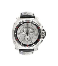 R?gnier Variya R1281 Chronograph Black Leather Strap 2040422