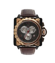 R?gnier Z?phir R1309 Chronograph Brown Leather Strap 2040952