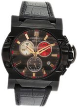 uRegnier R?gnier Dilys R1344 Chronograph Black Stainless Steel Strap 2041062 