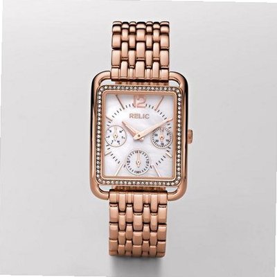 RELIC Addison Rose Gold-Tone Multifunction