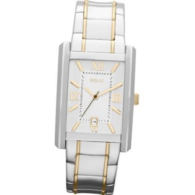 Relic by Fossil Allen Two Tone Stainless Steel ZR77251