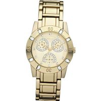 Relic by Fossil Beth Gold Tone Crystal ZR15681