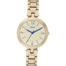 Relic by Fossil Camille Gold Mirror Stainless Steel ZR34229