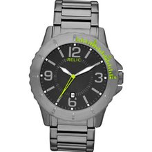 Relic by Fossil Gresham Gunmetal Green Accent ZR12046