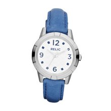 Relic by Fossil Payton Geometric Blue Leather ZR12032