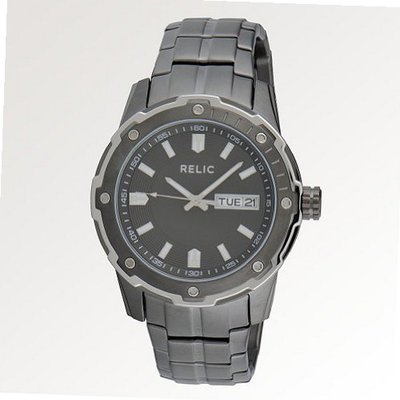 Relic Diver Date Gunmetal